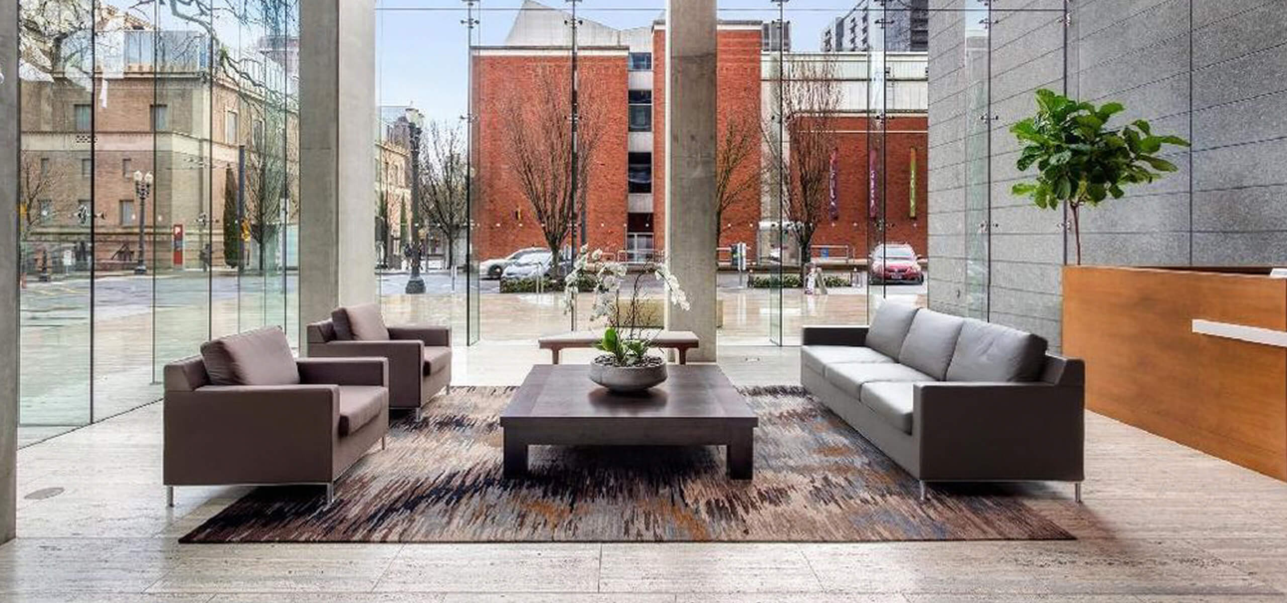 Tufenkian rugs can be ideal for public spaces