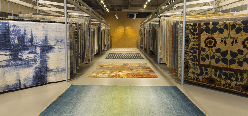 Shop antiques, one of a kinds, closeout and and sample rugs online at tufenkian.com