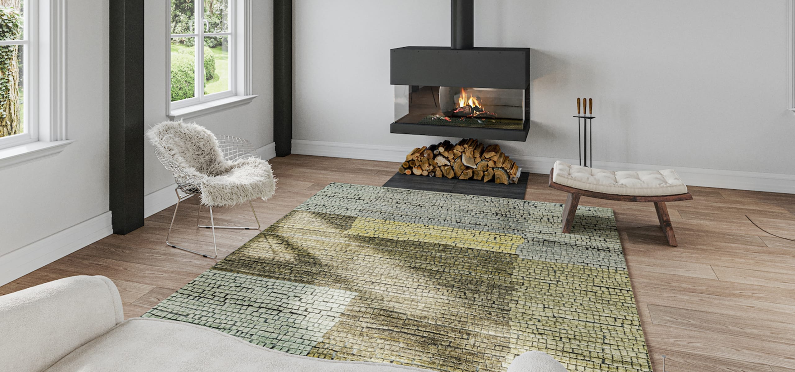How to Use an Area Rug on a Hardwood Floor to Elevate Your Space