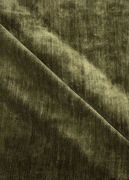 LUXE SOLID SILK 6MM CUT PILE OLIVE