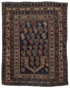 MARASALI ANTIQUE PRAYER RUG 3'10