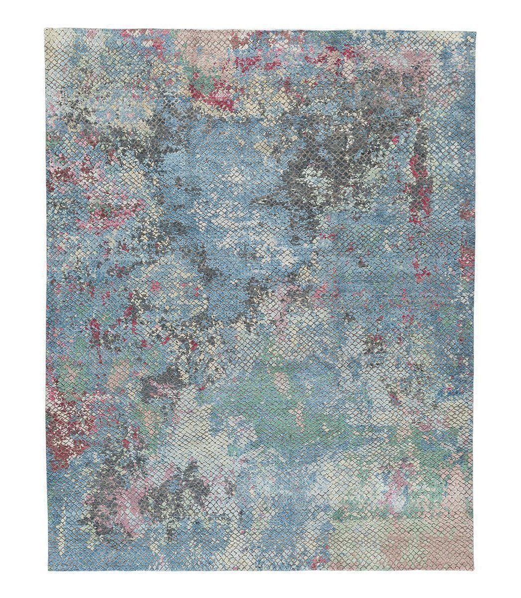 Kilobhave Blue Sample Rug | Tufenkian Artisan Carpets